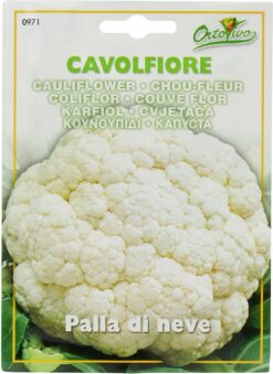Semillas de Coliflor Bola Nieve (2 gr)