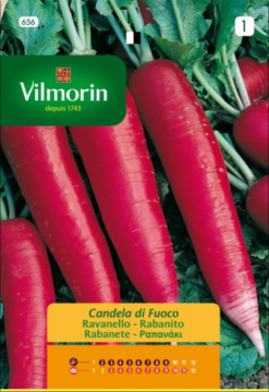 Semillas de Rabanito Candela de Fuego (12 gr)