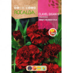 Semillas de Clavel Gig. Rojo Mejorado (0.4 gr)