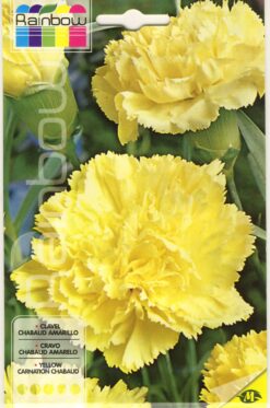 Semillas de Clavel Chabaud Amarillo (0.3 gr)