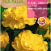 Semillas de Clavel Gigante Amarillo Mejorado (1 gr)