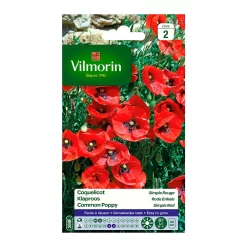 Sob Semillas Amapola Rojas (1g)Vilmorin