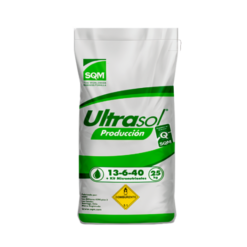 Fertilizante Ultrasol Produccion 13-6-40 (25 kg)