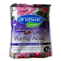 Fertilizante Flores y Plantas Acidas 1 kg anasac
