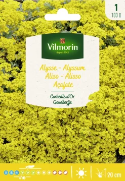 Semilla Alisso Amarillo 0,5g Vilmorin